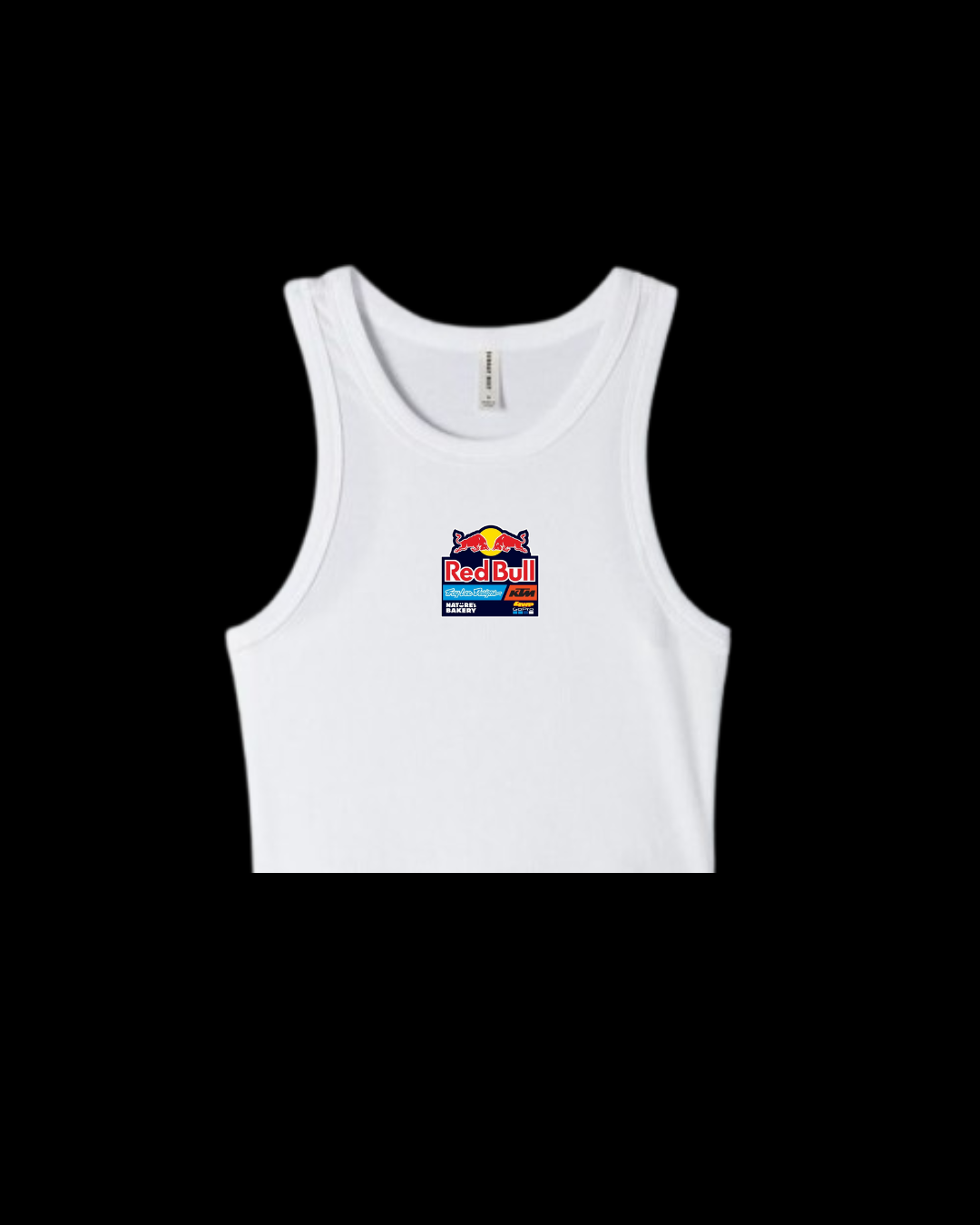 Red bull KTM Graphics Crop top