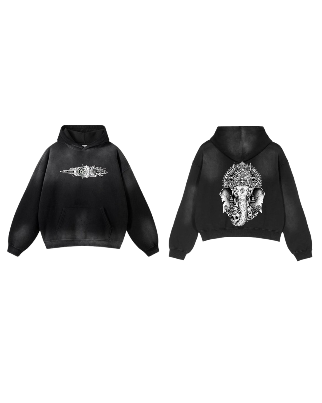 Ganesha Mandala Hoodie