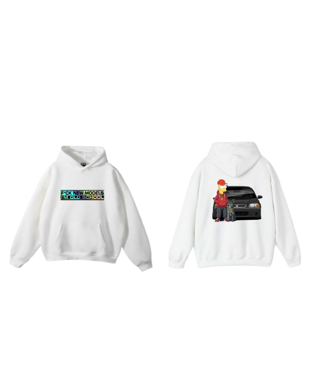 Old School Car Culture Hoodie