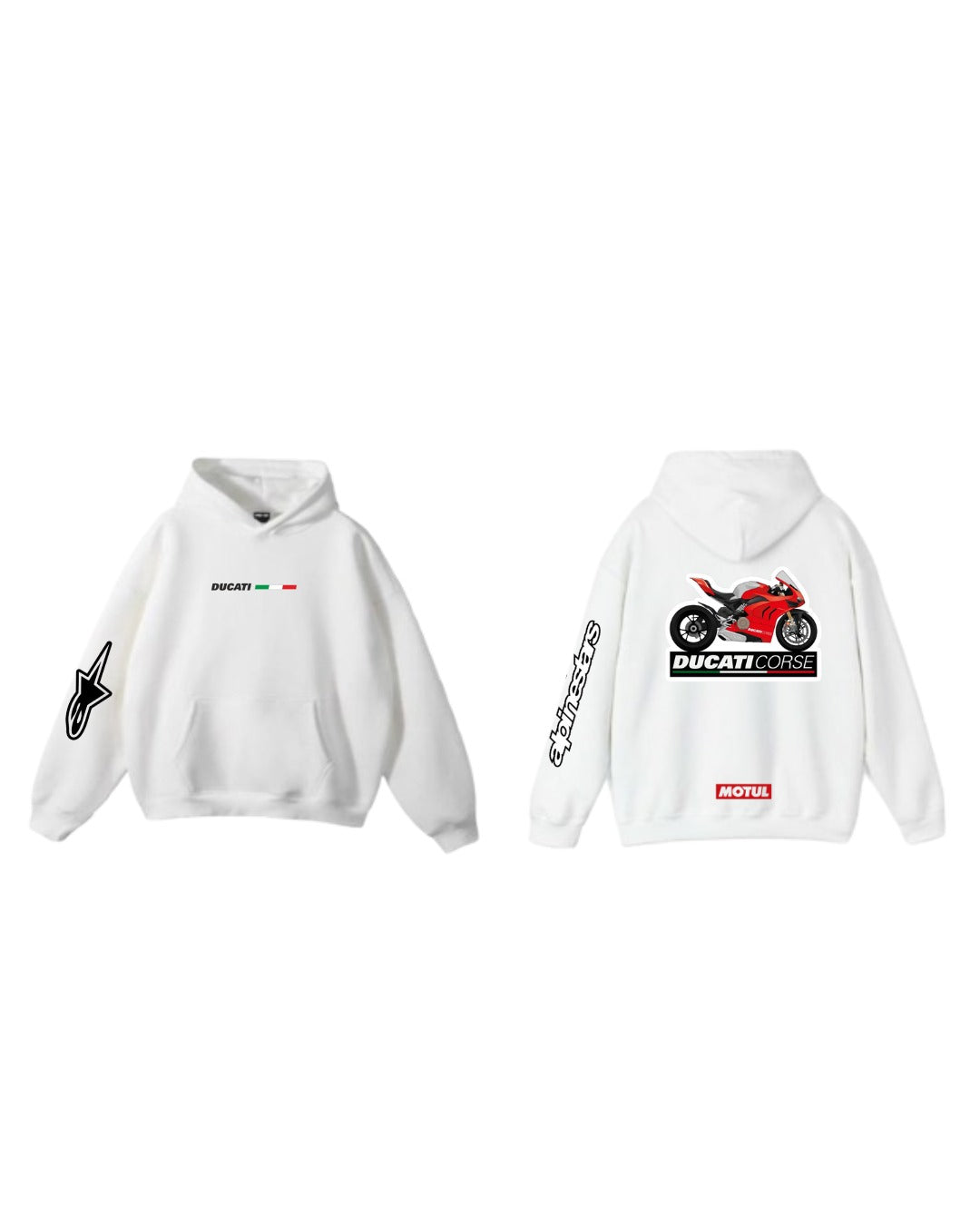 Ducati Corse Premium Biker Hoodie